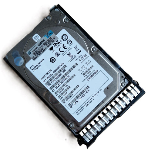 HP 600GB SAS2 HDD 10K 6Gbps 2.5" with G8-G10 Caddy 693569-007 653957-001 EG0600FCVBK