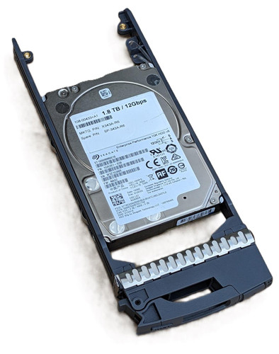 Netapp 1.8TB SAS3 HDD 10K 12Gbps 2.5" 520block with Caddy X343A-R6 108-00433+A1