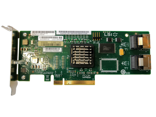 LSI SAS3081E-S RAID SAS/SATA PCIe X8 LP 371-3255-01