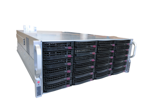 Supermicro CSE-847 X10DRI-T4+ 2x2620V3 64GB 9361-8i 36 4U Server + 36 Caddies
