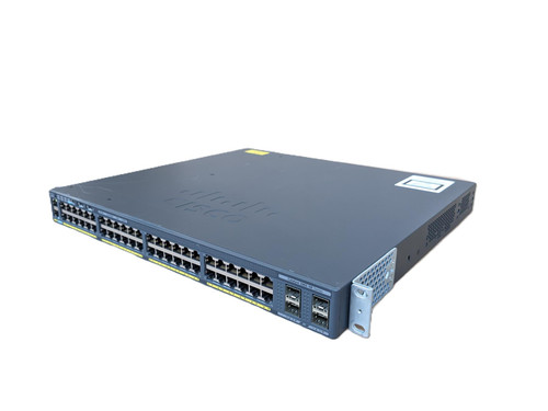 Cisco Catalyst WS-C2960XR-48LPS-I V06 48-Port PoE+ Switch 4x SFP 10G PWR-C2-640WAC