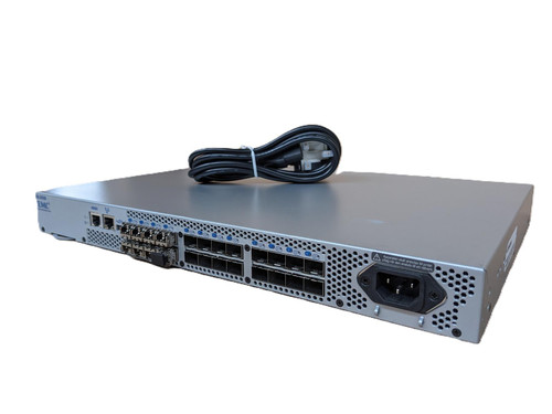 Brocade / EMC DS-300B 8GB 8-Active Ports SAN Switch + 8x 8G SW Transceivers