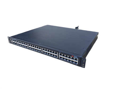 Brocade ICX-6430 48-Port 1 GbE + 4x1 Gbe SFP Uplink Switch + Rack Mount & PSU Cable