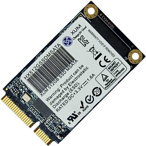 XUM 512GB SSD MSATA Solid State Drive Laptop PC Notebook Internal Mini Sata