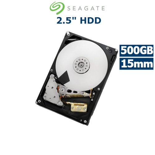 Seagate 500GB 2.5in SATA HDD 15mm Internal Laptop Hard Drive