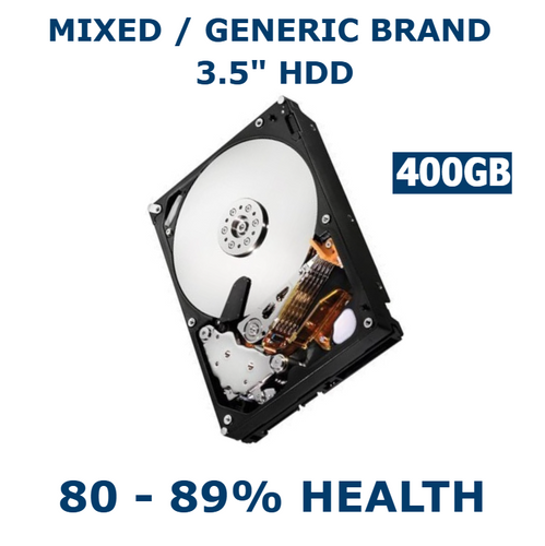 400GB 3.5in SATA HDD 80-89% Health Internal Desktop Hard Drive