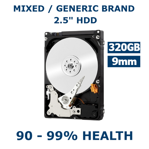 320GB 2.5in SATA HDD 9mm Internal Laptop Hard Drive