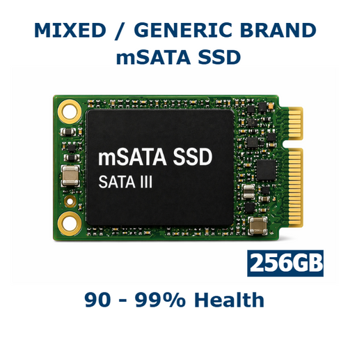 256GB mSATA Used SSD Internal Solid State Drive