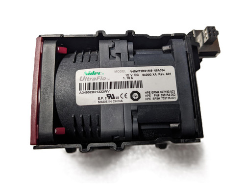 HP ProLiant DL360p, DL360e Gen8 Fan Module 697183-003 696154-00