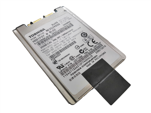 Toshiba HDD uSATA 1.8" 250GB Hard Drive 5.4K RPM 3Gbps 42T1326 42T1327 Nontested