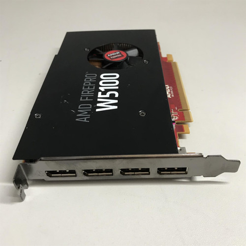 AMD FirePro W5100 4GB GDDR5 Quad DisplayPort PCIe x16 Graphics Card