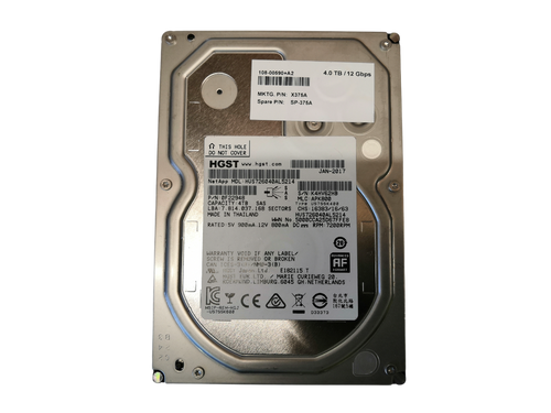 NetApp HGST 4TB SAS HDD 3.5" 7.2K 0F22948 HUS726040AL5214
