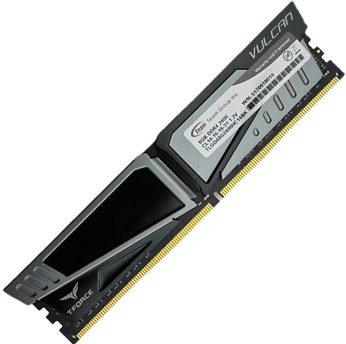 Teamgroup T-Force Vulcan 8GB 1 x 8GB DDR4 2400MHz Desktop Gaming RAM Module TLGD48G2400HC14BK