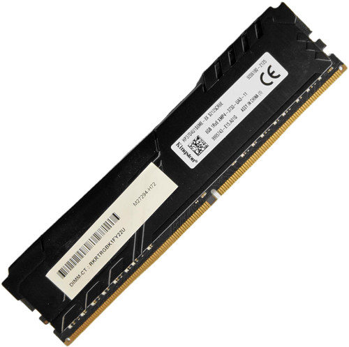 Kingston HyperX Fury 8GB 1 x 8GB DDR4 3733MHz Desktop Gaming RAM Module HP37D4U1S8ME-8X