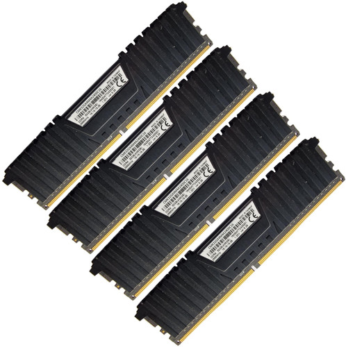 Corsair Vengeance LPX 32GB 4x8GB DDR4 2400MHz Desktop Gaming RAM Kit CMK32GX4M4A2400C16