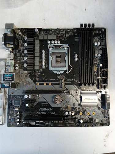 ASRock Z370M Pro4 Intel Z370 LGA1151 Micro-ATX Motherboard