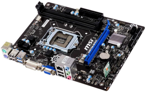 MSI H81M-P33 Intel H81 LGA1150 Micro-ATX Motherboard