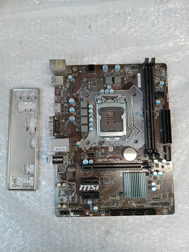 MSI H110M Pro-VH Intel H110 LGA1151 Micro-ATX Motherboard