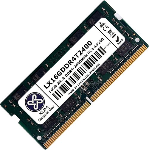 16GB (1 x 16GB) Refurbished Laptop Memory RAM 2400Mhz DDR4 Non-ECC Unbuffered SODIMM 260 Pin 1.2V