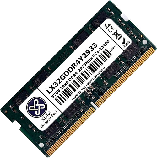 32GB DDR4 2933 MHz Laptop RAM