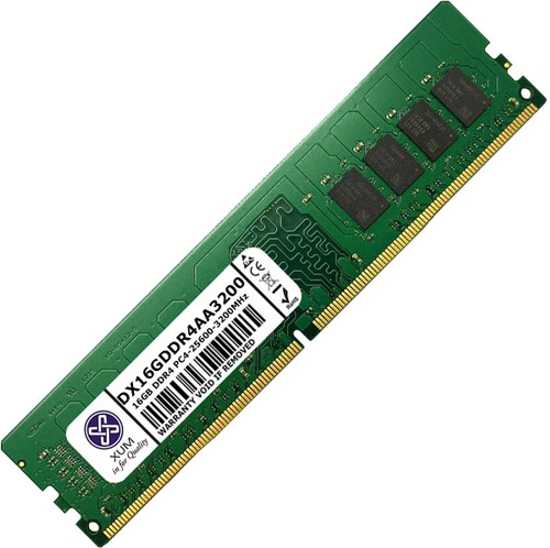 New XUM 16GB (1 x 16GB) Desktop Memory RAM 3200Mhz DDR4 Non-ECC Unbuffered DIMM 288 Pin 1.2V
