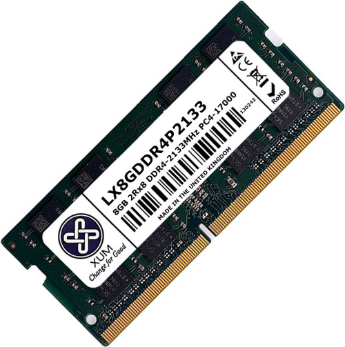 8GB (1 x 8GB) Refurbished Laptop Memory RAM 2133Mhz DDR4 Non-ECC Unbuffered SODIMM 260 Pin 1.2V