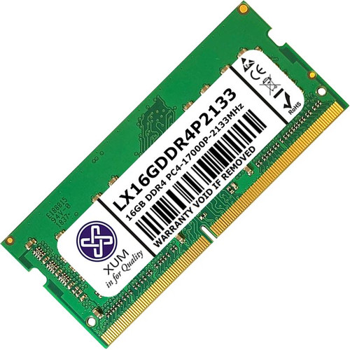 New XUM 16GB (1 x 16GB) Laptop Memory RAM 2133Mhz DDR4 Non-ECC Unbuffered SODIMM 260 Pin 1.2V