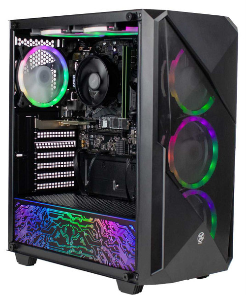 XUM AMD Ryzen 5 5600G Gaming PC Radeon Vega Graphics 32GB RAM 512GB NVMe SSD 1TB HDD