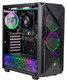 XUM Legend Prebuilt Gaming PC: AMD Ryzen 5 5600G, Radeon Vega 7 Integrated Graphics, 16GB DDR4 RAM, 256GB NVMe SSD, 1TB HDD, 500W PSU 80+ Bronze, aRGB, WiFi 5, Windows 11 Home
