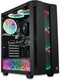 XUM Elite Prebuilt Gaming PC: AMD Ryzen 5 5600G, Radeon Vega 7 Integrated Graphics, 16GB DDR4 RAM, 256GB NVMe SSD, 1TB HDD, 500W PSU 80+ Bronze, aRGB, WiFi 5, Windows 11 Home