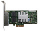 HP NC365T Quad Port RJ-45 1GBase-T High Profile 593720-001 593743-001