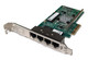 HP 331T Quad Port RJ-45 1GBase-T High Profile 647592-001 649871-001