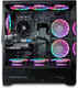 XUM Vista Prebuilt Gaming PC: AMD Ryzen 5 5500, Nvidia GeForce RTX 5060 8GB, 32GB DDR4 RAM, 500GB NVMe SSD, 1TB HDD, 700W PSU 80+ Bronze, aRGB, WiFi 5, Windows 11 Home, Entry Level, Black Case