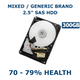 300GB 2.5in SAS Enterprise HDD 70-79% Health Internal Server Hard Drive