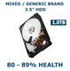1TB 3.5in SATA HDD 80-89% Health Internal Desktop Hard Drive