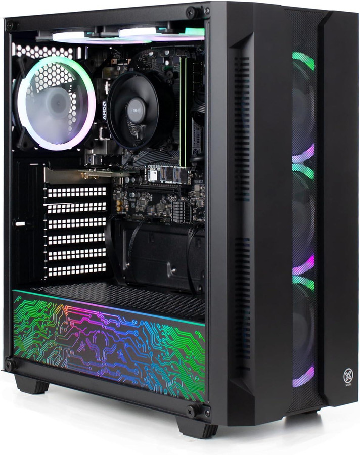 XUM Elite AMD Ryzen 5 4600 Radeon Vega Graphics Budget Gaming PC