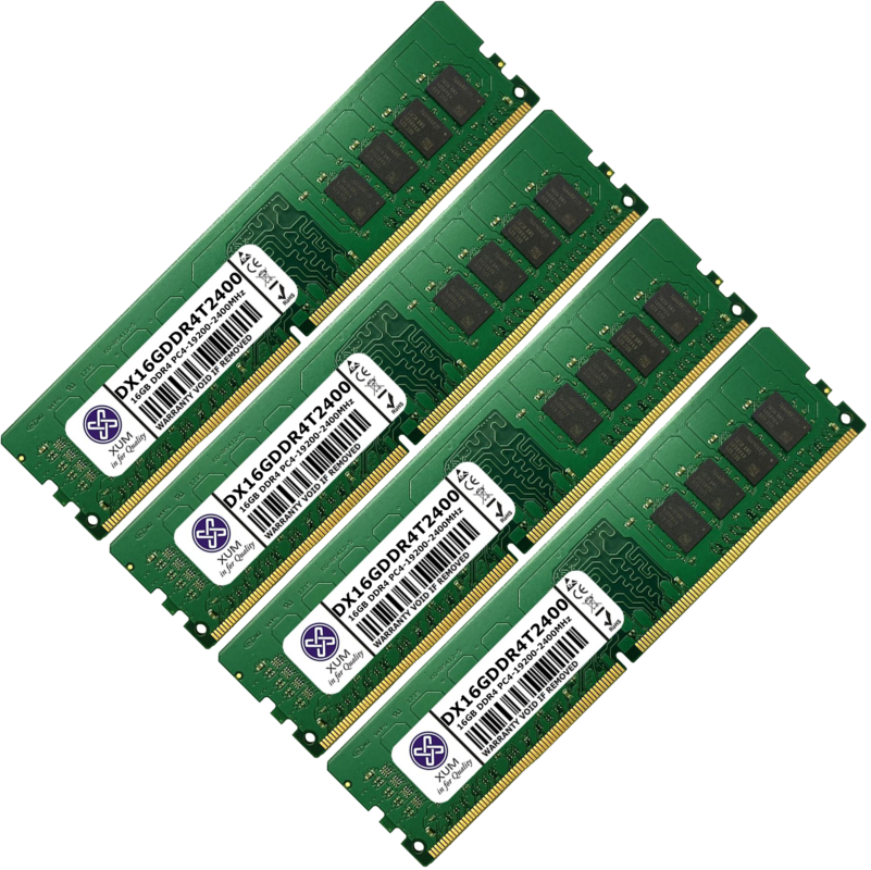 64GB DDR4 Desktop Memory RAM