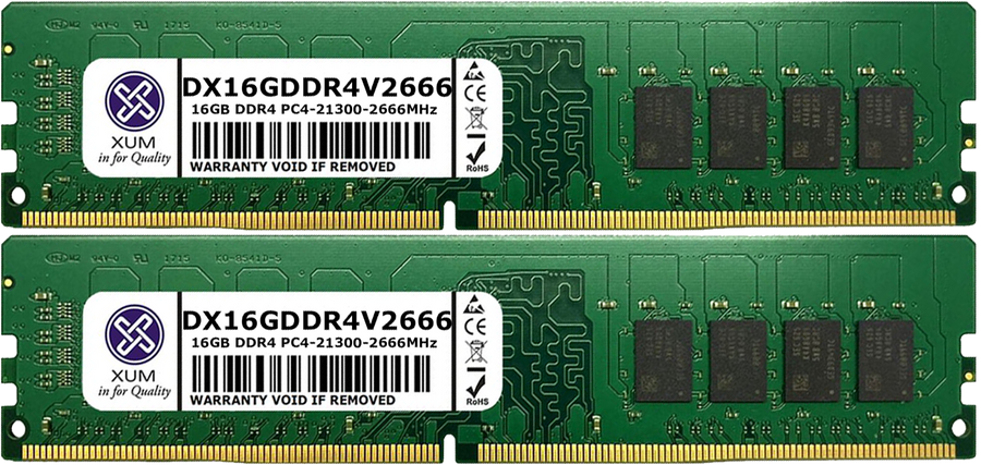 32GB DDR4 2666MHz Desktop RAM
