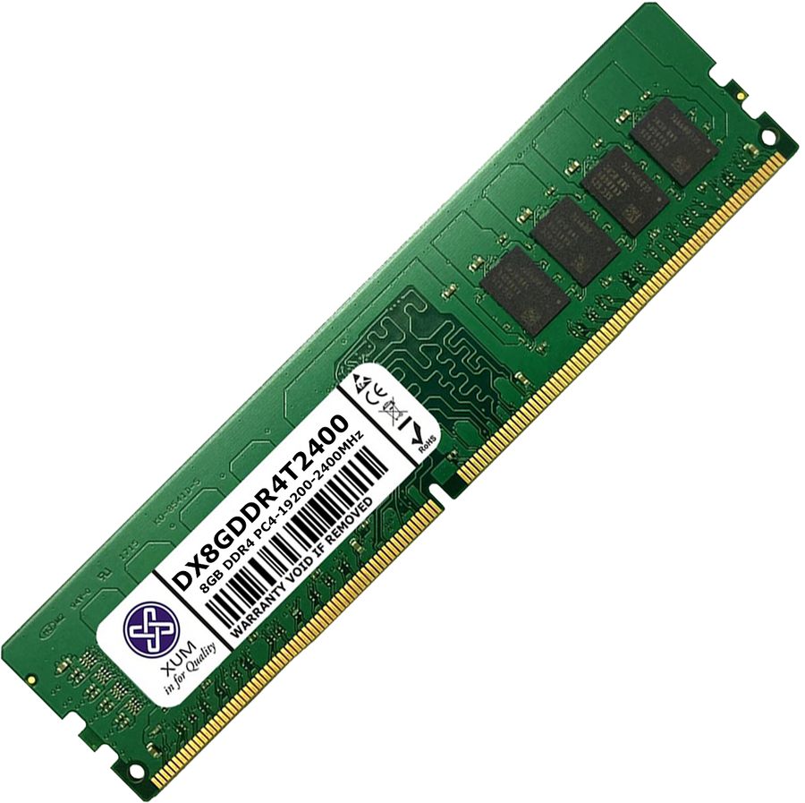 8GB DDR4 2400Mhz DIMM Refurbished Desktop Memory RAM