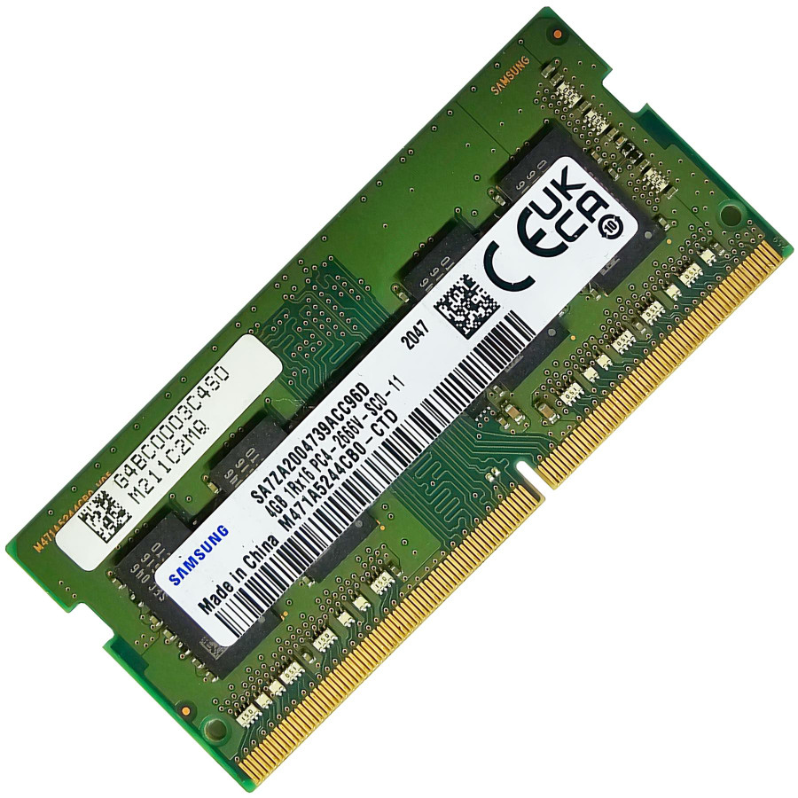 Samsung 4GB DDR4 SODIMM Laptop RAM