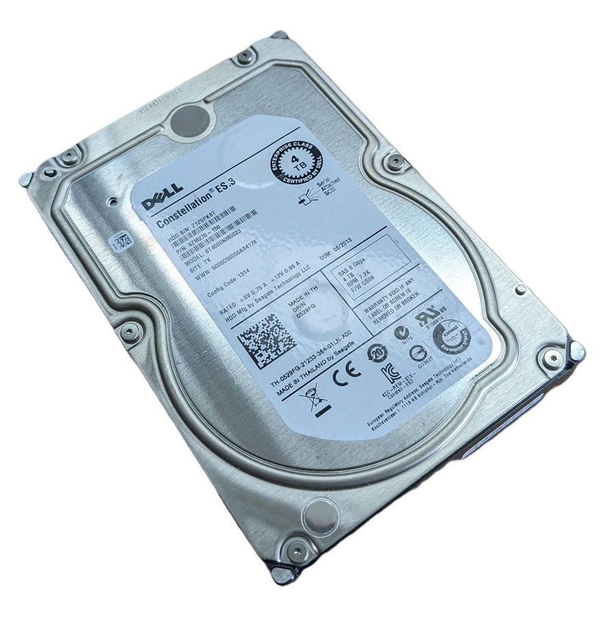 Dell 4TB SAS2 HDD 3.5" Internal Hard Drive