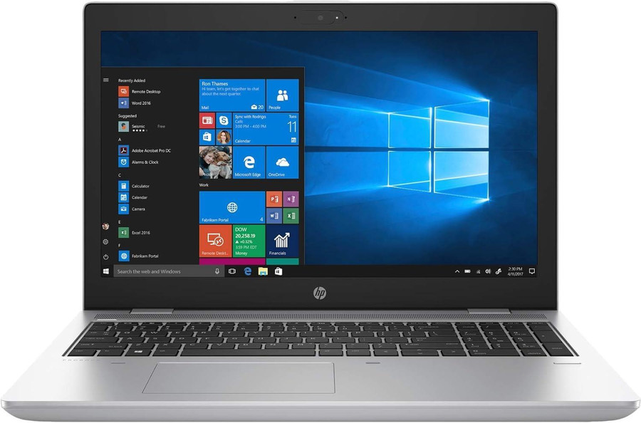HP ProBook 650 G4 15 Inch 7th Gen Intel Core i5 i5-7200U 8GB RAM DDR4 256GB SSD Windows 11 Renewed Laptop Grade C