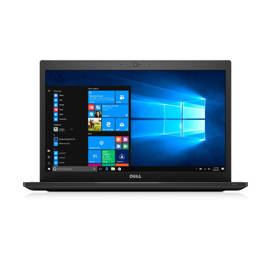 Dell Latitude 7480 14 Inch 6th Gen Intel Core i5 i5-6200U 8GB RAM DDR4 256GB SSD Windows 11 Renewed Laptop