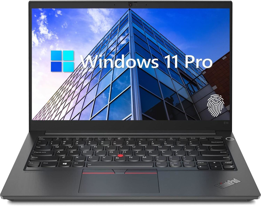 Lenovo ThinkPad E14 14 Inch 10th Gen Intel Core i7 i7-10510U 16GB RAM DDR4 256GB SSD Windows 11 Renewed Laptop Grade C