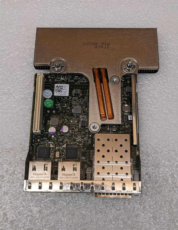 165T0 Dell Broadcom 57800S 2x 1GB RJ45 2x 10Gb SFP+ Quad Port Daughter Card