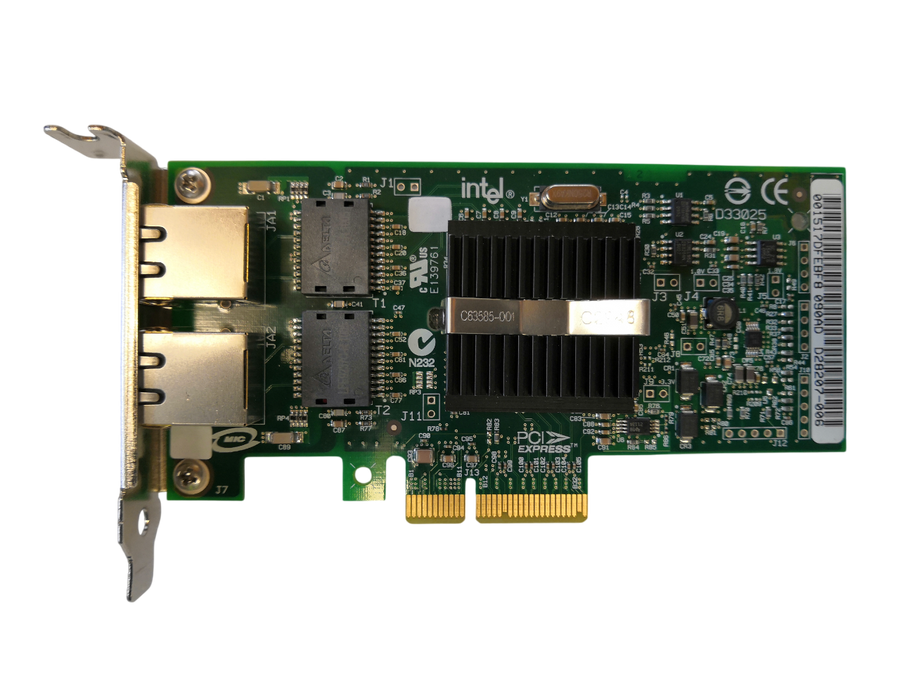Network PCIe Card Sun 371-0905-01 PRO/1000 PT 10/100/1000Base-T Dual Port