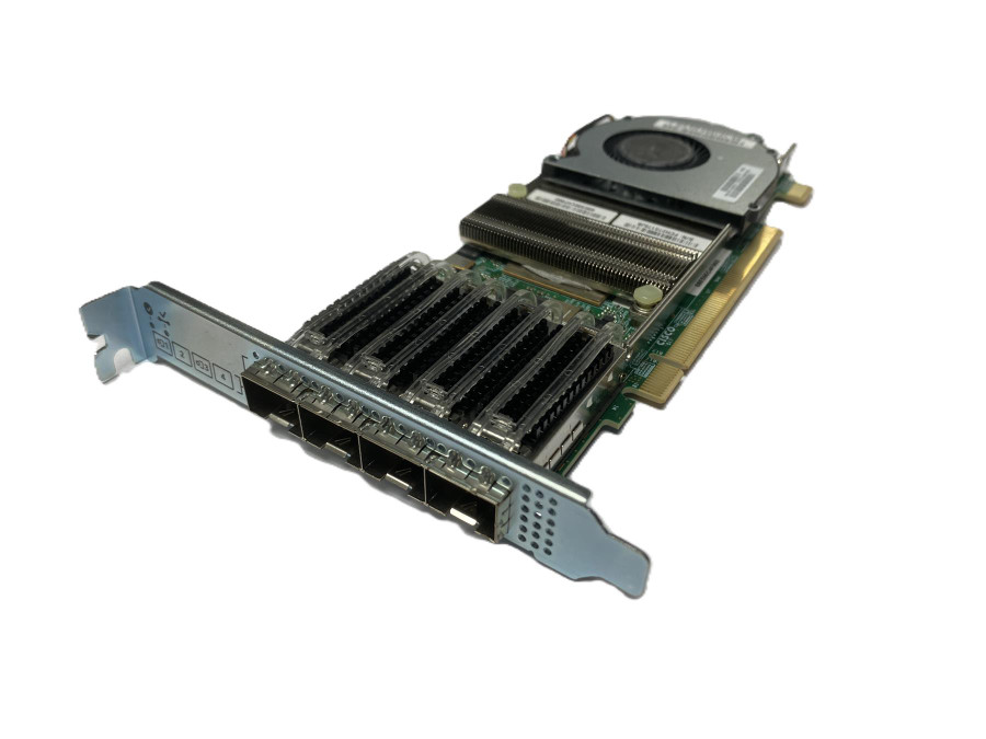 Cisco UCS 1455 4P 10/25GB SFP28 PCIE Virtual Interface Card UCSC-PCIE-C25Q-04