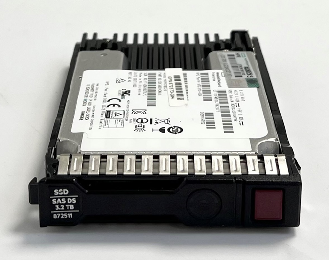 872511-001 CADDY HP SSD 3.2TB SAS 12G DS 2.5" LFF HOT-SWAP FOR DL380 G8-G10