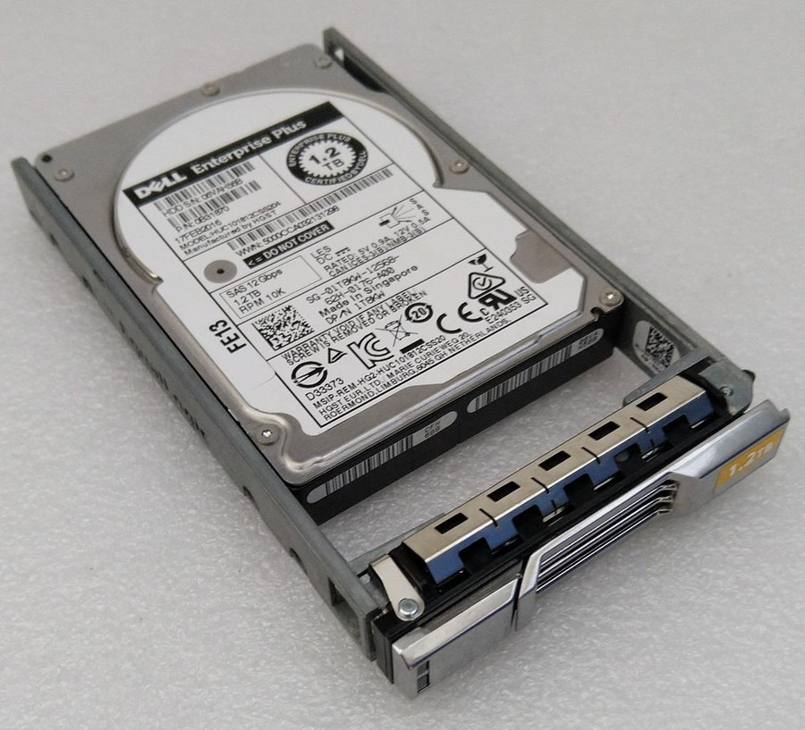 Dell 1.2TB SAS3 HDD 10K 12Gbps 2.5" with EqualLogic Caddy 1T8KW