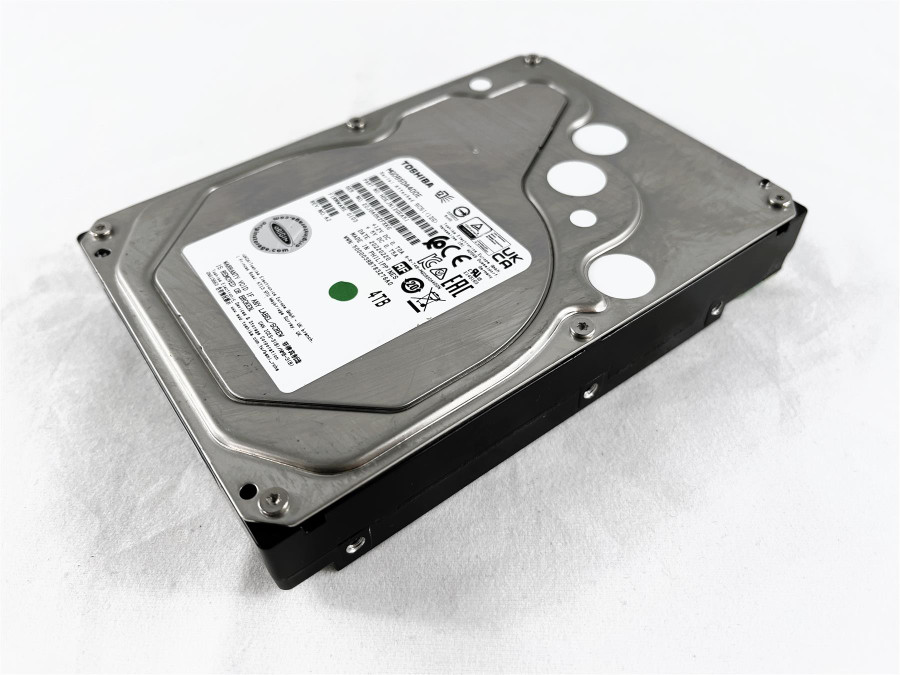 Toshiba 4TB 3.5 in SAS 12Gb/s 7.2K RPM Enterpirse HDD HDEJN12GEA51 MG08SDA400E